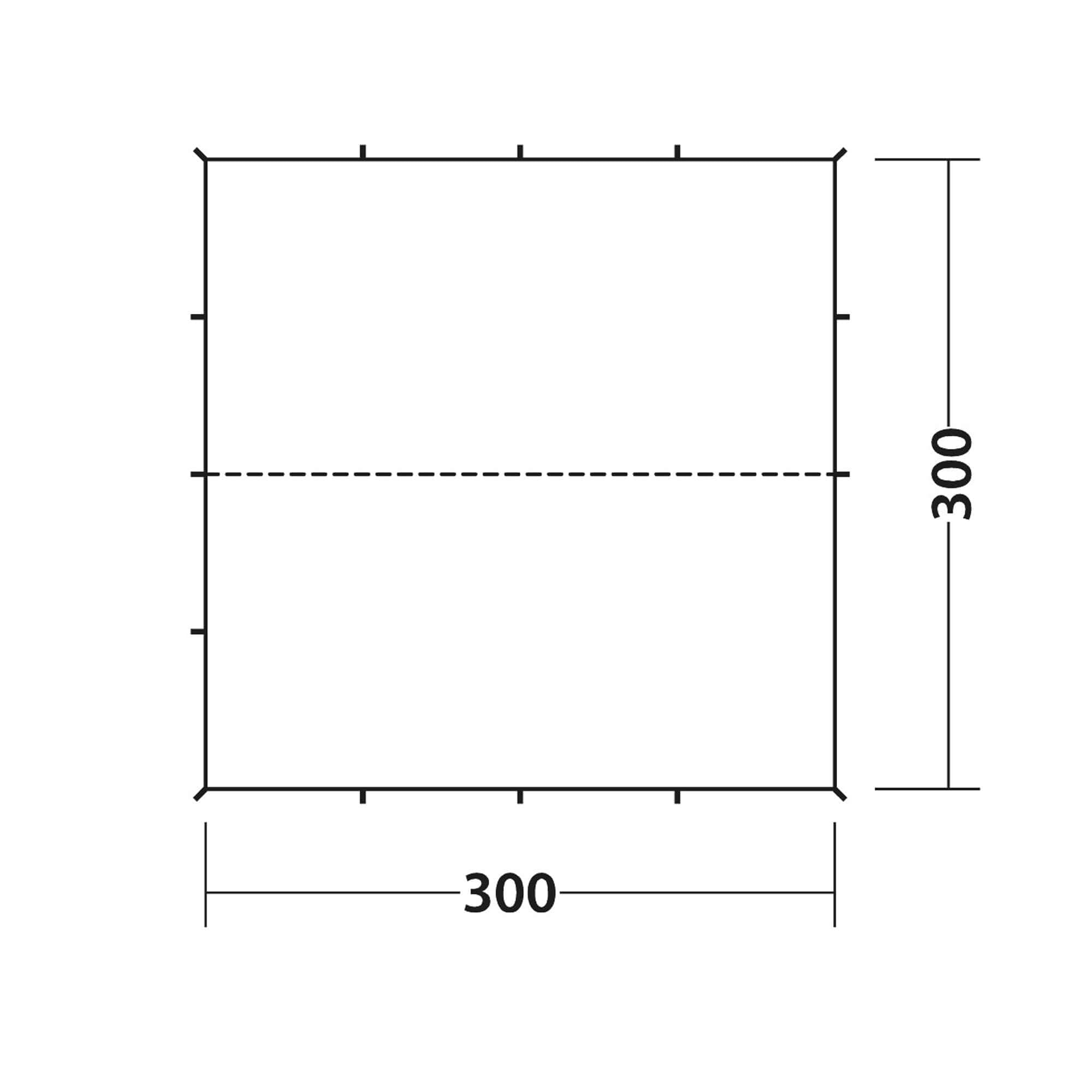 Robens Trail Tarp grün 3 x 3 m