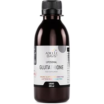 Liposomal Glutathione Liquid 500 mg - Glutathione High Dose - Liposomal Drops 200 ml with Pineapple Flavour - Vegan Gluten Free - Made in EU