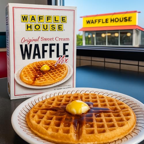 Image of Waffle House Waffle Mix, 13 oz Original Sweet Cream, 4 Pack