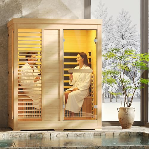 Rotihom Infrared Sauna for Home with Music Speakers
