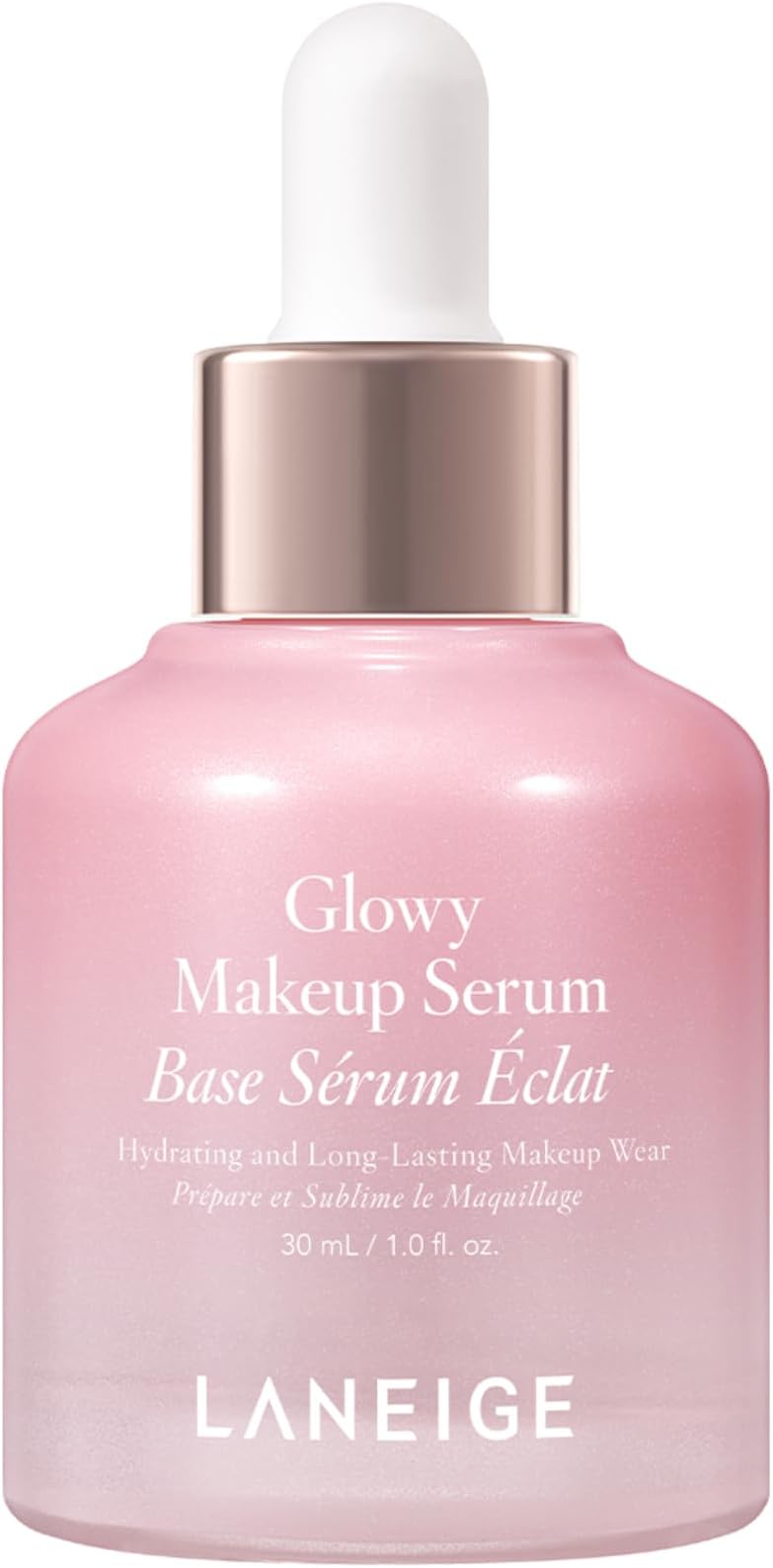 LANEIGE Glowy Makeup Serum: Hydrating Primer and Face Serum for Dewy Skin, Long-Lasting Makeup, & a Radiant Finish
