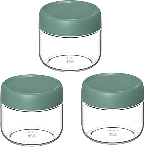 Tarro de vidrio de 10 onzas con tapa Scew, recipientes de avena durante la noche con tapas, aderezo de ensalada, frutas, verduras, salsa,