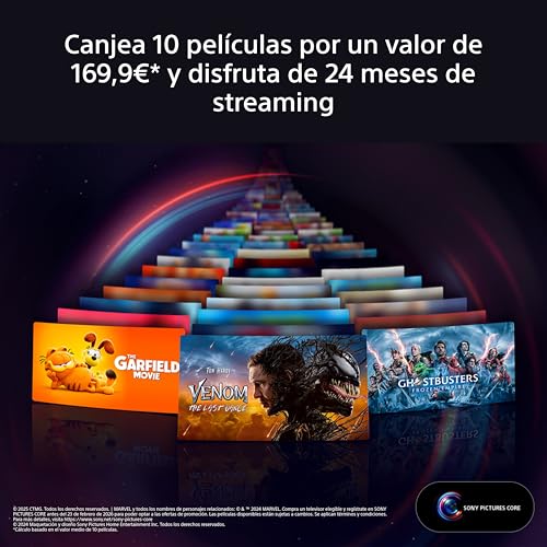 Sony BRAVIA 5, Mini LED TV 65 Pulgadas, Procesador XR con IA, Acoustic Multi-Audio, Dolby Vision/Atmos, IMAX Enhanced, Google TV 2025, Apple AirPlay 2, Eco Dashboard2, Smart TV, 65" - imagen 10