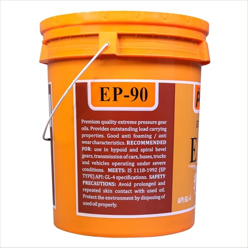 Image of PALCO EP 90 Extreme Pressure Gear Oil for Gear Box 20 Litre | API GL 4 Gear Oil for Cars, Buses & Trucks High Performance Heavy-Duty for Smooth Transmissions, Superior Protection