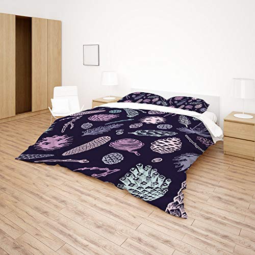 Parure de lit en polyester pour éviter les plis et garder un lit impeccable - 5