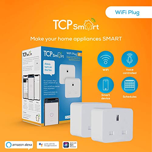TCP Smart WIFI Plug Single White UK 2PK, TAYWISSINWUK2P - Image 3