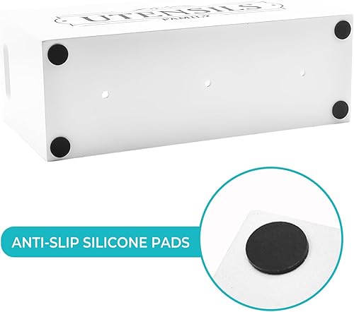 Miniatura 6 de Soporte para utensilios de cocina para encimera, soporte para utensilios de cocina, decoración de cocina de granja, soporte grande de madera para