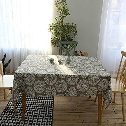 Miniatura 3 de Bringsine - Mantel de lino lavable, diseño vintage, varios tamaños