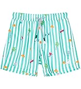 SURF CUZ Surfcuz Little Boys Swim Trunks UPF 50+ Toddler Beach Shorts Swimsuit Kids Quick Dry Swi...