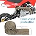 EOPOAYI 1.1 Inch Motorcycle Slip on Muffler for 125cc 110cc 4 Stroke Pit Dirt Bike CRF50 SSR Tao tao DB10 Coolster Baja, Universal 28mm Exhaust Silencer for ATV Mini Bike Quad 4 Wheeler Go Kart Parts