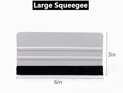 Miniatura 2 de Umaki Herramienta aplicadora de calcomanías de 3 x 6 pulgadas para envolver bordes de fieltro, sin arañazos, para aplicación de vinilo para