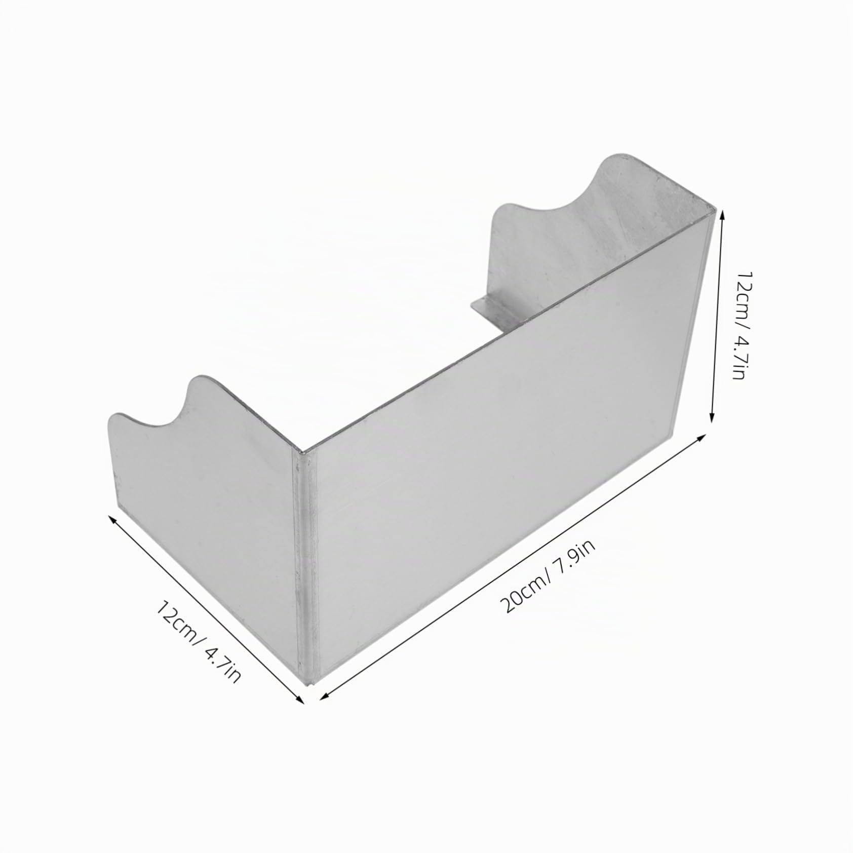 NUOBESTY Cache de Sonnette en Acier Inoxydable Étanche, Protection Pluie Extérieure pour Boîtier de Sortie 86, Installation Facile, Adapté aux Environnements Extérieurs