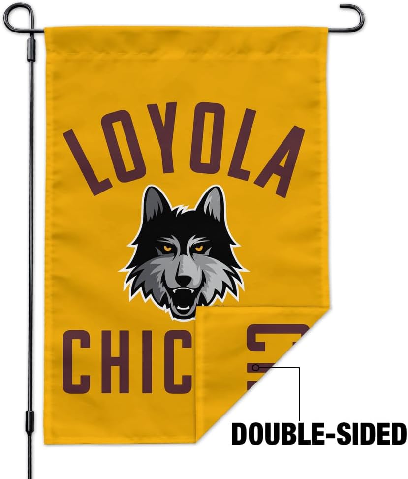 Loyola University Chicago Ramblers Garden Yard Flag