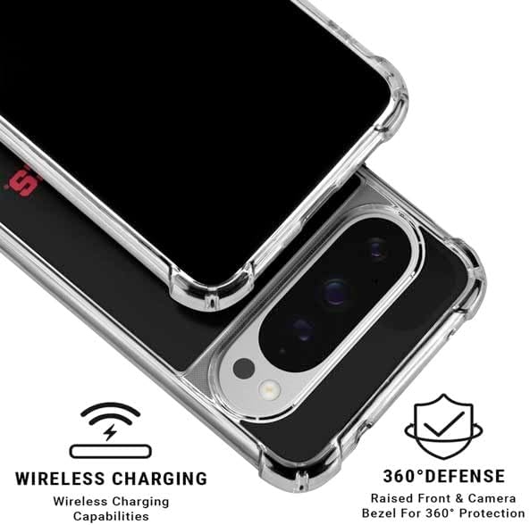 Skinit Clear Phone Case Compatible with Google Pixel 10 Pro XL - Officially Licensed Ohio State University OSU Design