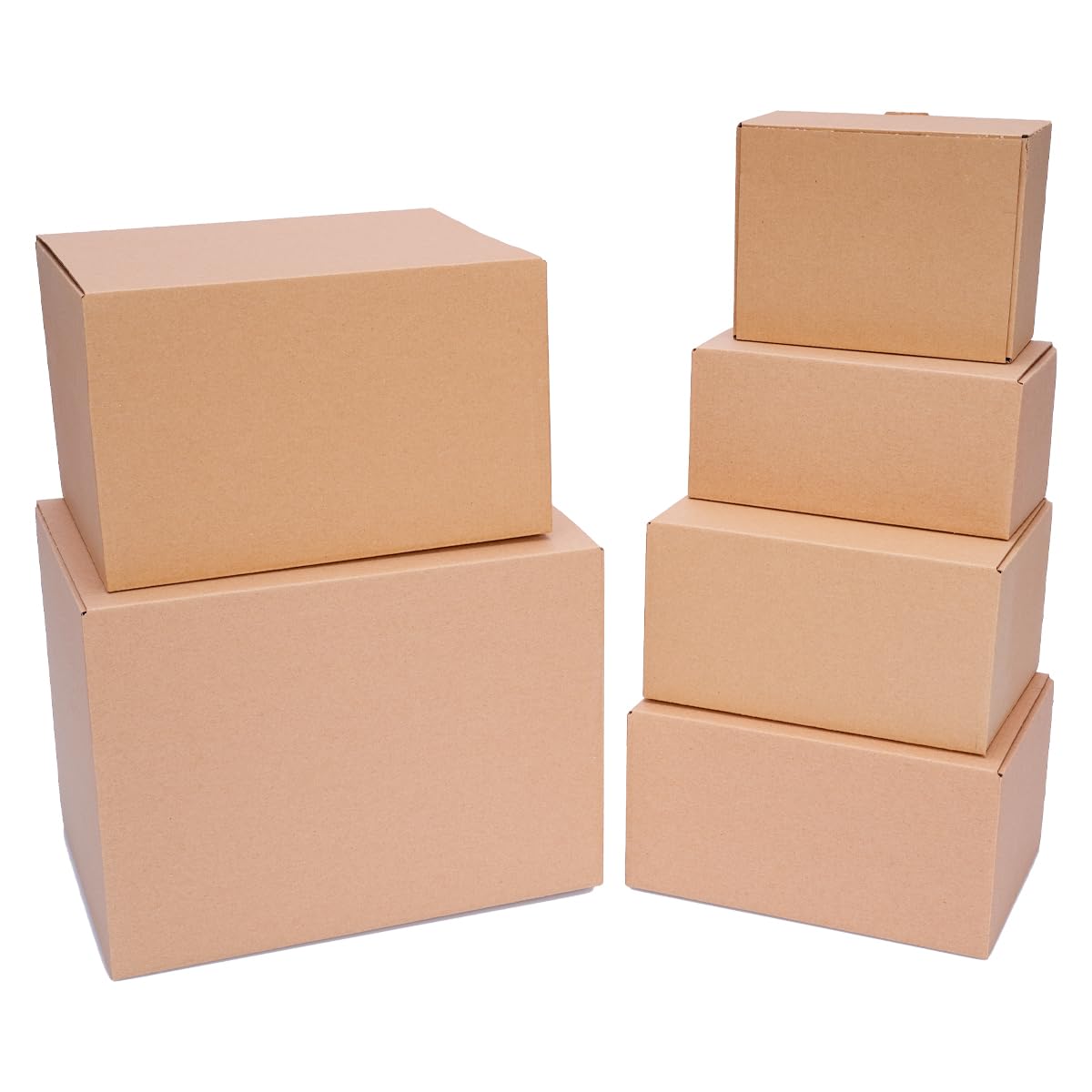 verpacking cartón automático 213 x 153 x 109 mm VP 30 marrón [tamaño y cantidad a elegir] cartones de envío con tapa autoadhesiva 120 unidades