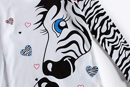 KikizYe Little Big Girls Pajamas Long Sleeve PJs Cotton Pyjamas3