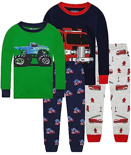 Image of Dolphin&Fish Boy Pajamas Toddler Kids Pjs Set Cotton Soft Clothes Sleepwear