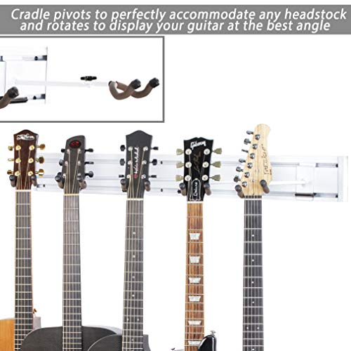 Support mural pour guitare balançoire à cordes – Peut contenir 5 guitares acoustiques, électriques ou basses SW5RL-W-K - Les Beatles, Paul McCartney, John Lennon, RIngo Starr, George Harrison Support mural pour guitare balançoire à cordes - Peut contenir 5 guitares acoustiques, électriques ou basses SW5RL-W-K – Image 4