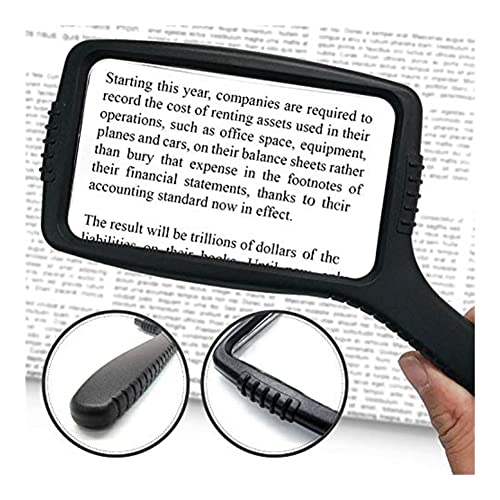 YYDS Loupes Loupe de lentilles Horizontales en Verre Accessoires de quincaillerie Lecture Artisanale Portable for Une réparation de Travail fermée Aides pour déficience visuelle