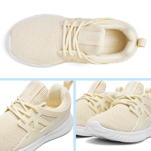 Image of nerteo Girls Shoes Slip on Boys Kids Sneakers Lightweight Tennis Running Walking Gym Fashion Shoes for Little Kid /Big Kid