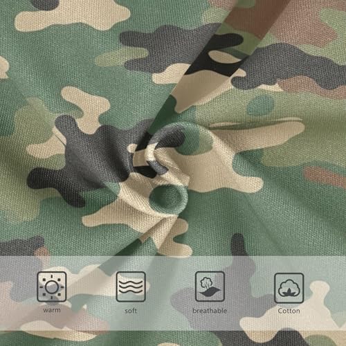 Classic Camouflage Green Little Girl Panties Girls Underwear Toddler Cotton Designer Briefs Kids Undies 2t3