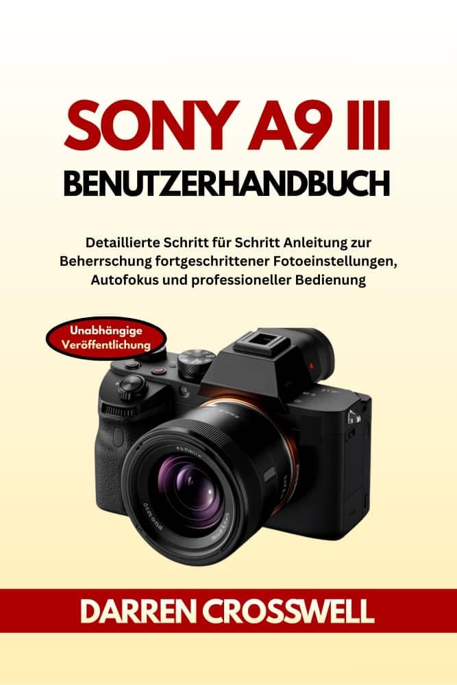 Aide Sony A9 III manuel allemand de configuration pour éviter le flou de bougé en rafale