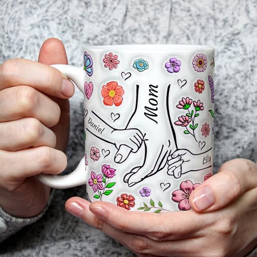 Taza de cerámica personalizada para mamá 11 oz miniatura 5