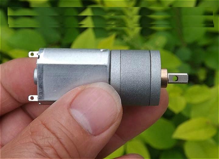 4PCS 130 DC3-12V 75-300RPM Full Metal Gear Motor Model Great Torque Winder Motor for