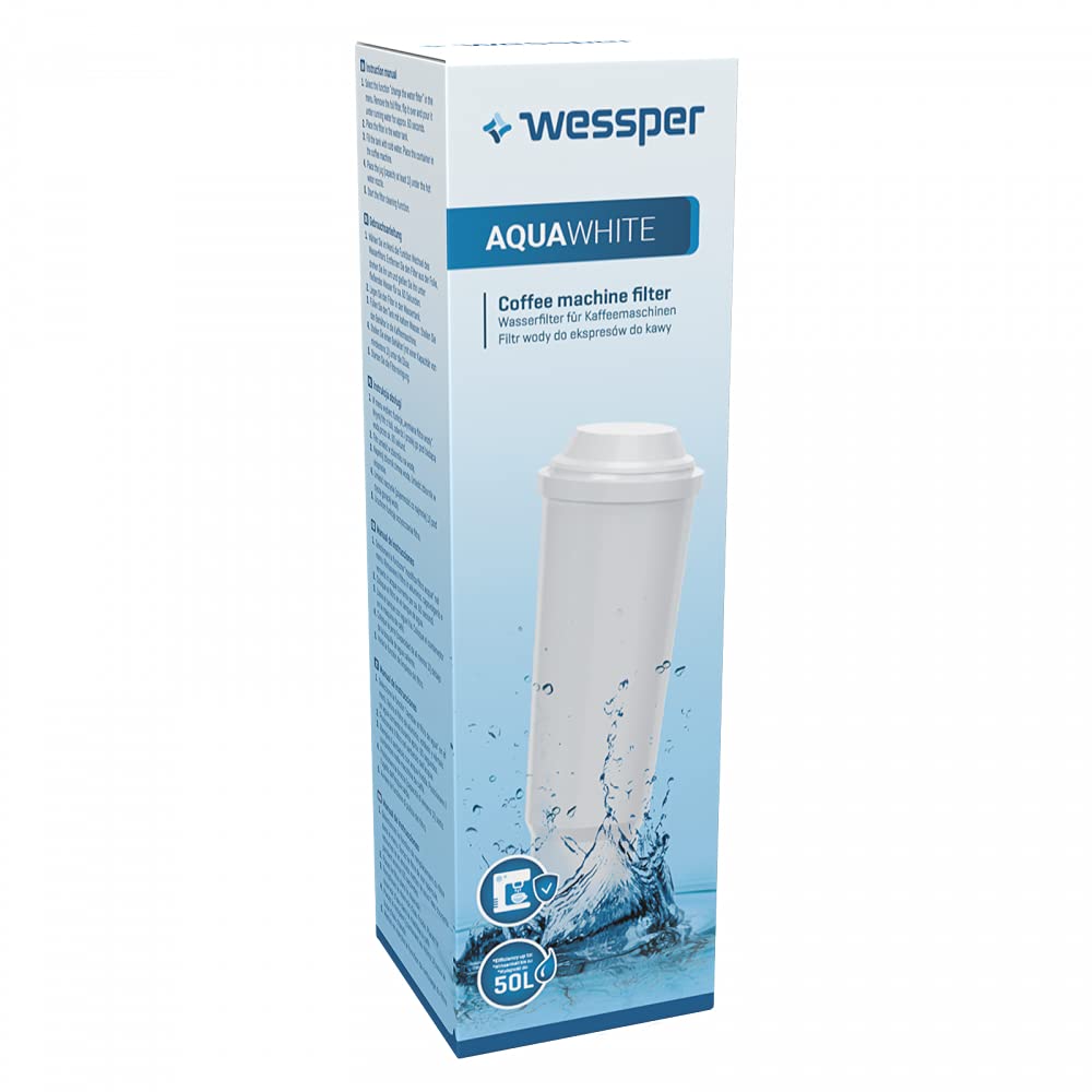 Wessper Zamiennik filtra wody do ekspresów do kawy do White 60209, 68739; N9, F5, F70,C9; Capresso, S9; Impressa One Touch; Avantgarde S70, S85, S9