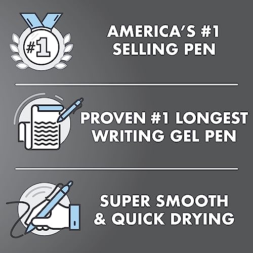 pilot g2 premium gel roller pens 07 fine point smooth writing pens black pack of 12