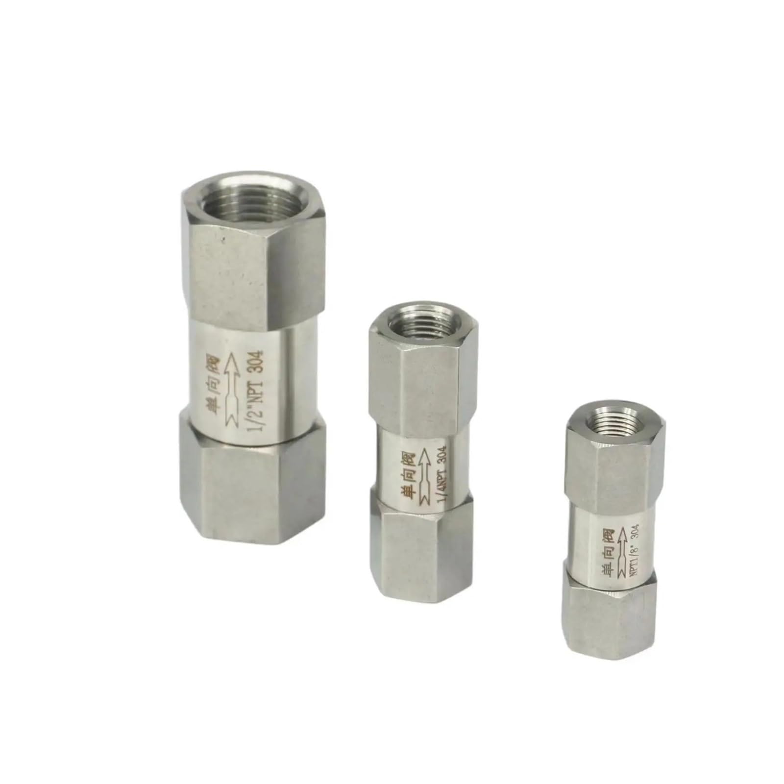 Clapet anti-retour en inox 304 pour plomberie durable et fiable