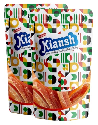 Image of Kiansh Dry fruits Nuts And Seeds (Dried Papaya, 500g)