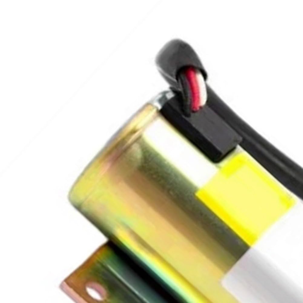 Accesorios para motor diesel P613-A52V12 válvula de cierre magnético 12 V cierre rápido carcasa metálica robusta para maquinaria de construcción generadores