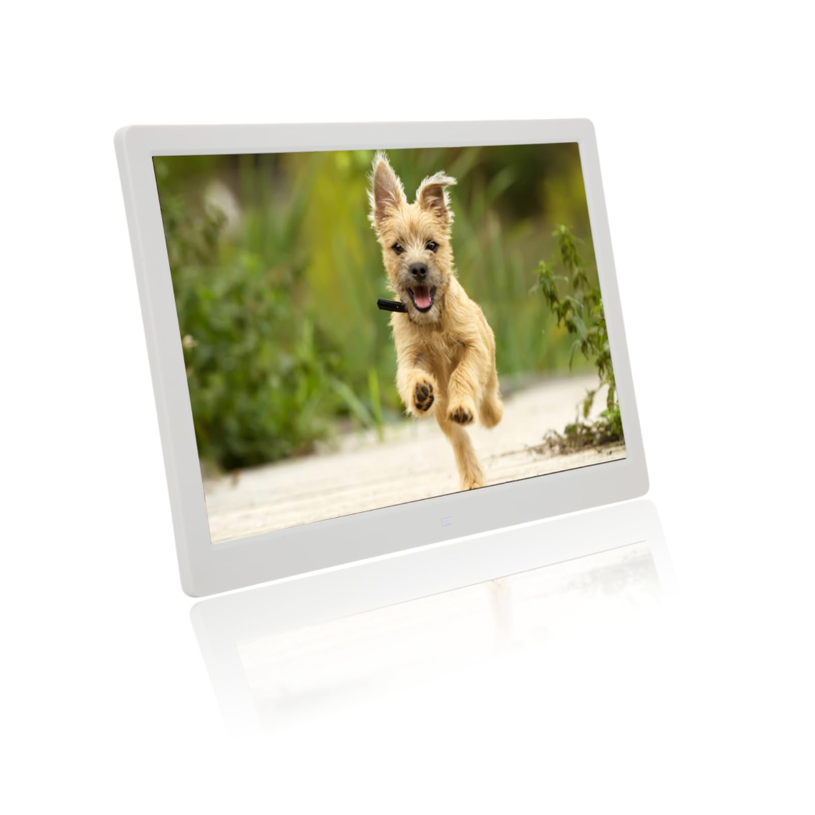 Bewinner 15.4 inch Smart Digital Photo Frame, HD LED Display with 16GB Memory - WiFi Enabled Picture Frame with Photos Share via App, Auto Rotate for Home Office Friends Family