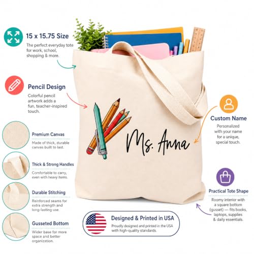 Bolso Tote Andaz Press 15" x 15.75" miniatura 6