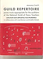 Guild Repertoire: Elementary C and D B00J5TGZOM Book Cover