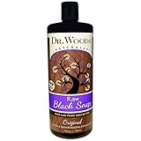 Dr. Woods Shea Vision Pure Black Soap with Organic Shea Butter, 32 Ounce (Packaging may vary)
