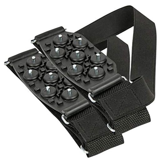 JOB SITE Jobsite Ice Claws Snow & Ice Traction Cleats (6 Pack)