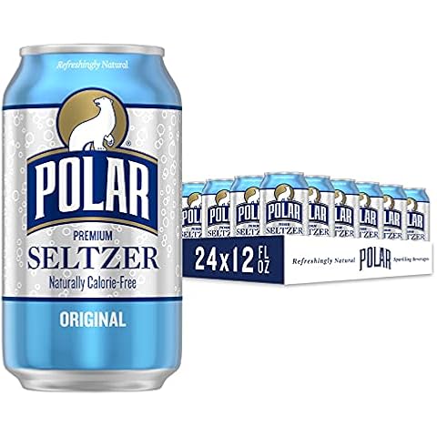 Polar Seltzer Water, 12 fl oz, 24 pack Cover