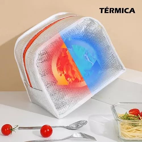 Bolsa Lancheira Térmica 3D Unissex Fitness Marmita Viagem Nécessaire DINO AMARELO: Leve e Estilosa,