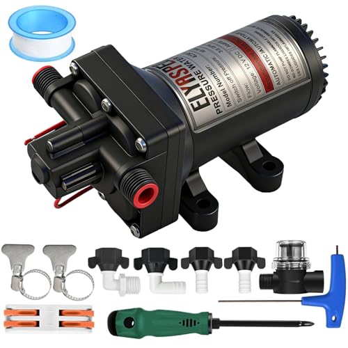 Image of 2026 Upgraded 4238-121-E07 RV Fresh Water Pump, 12 V DC 3.5 GPM, 45 PSI