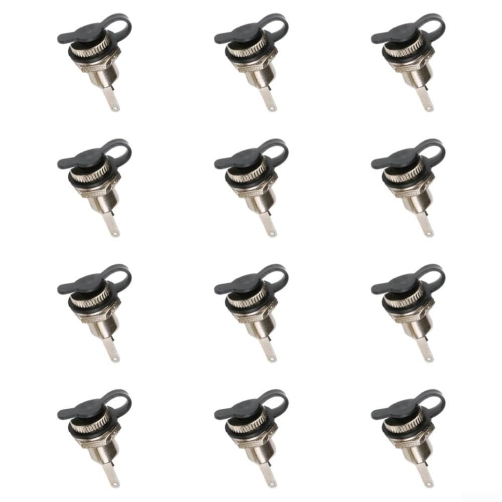 12x Conector DC 5.5mm Jack Hembra con Tapa Impermeable(DC-099 5.5*2.1)