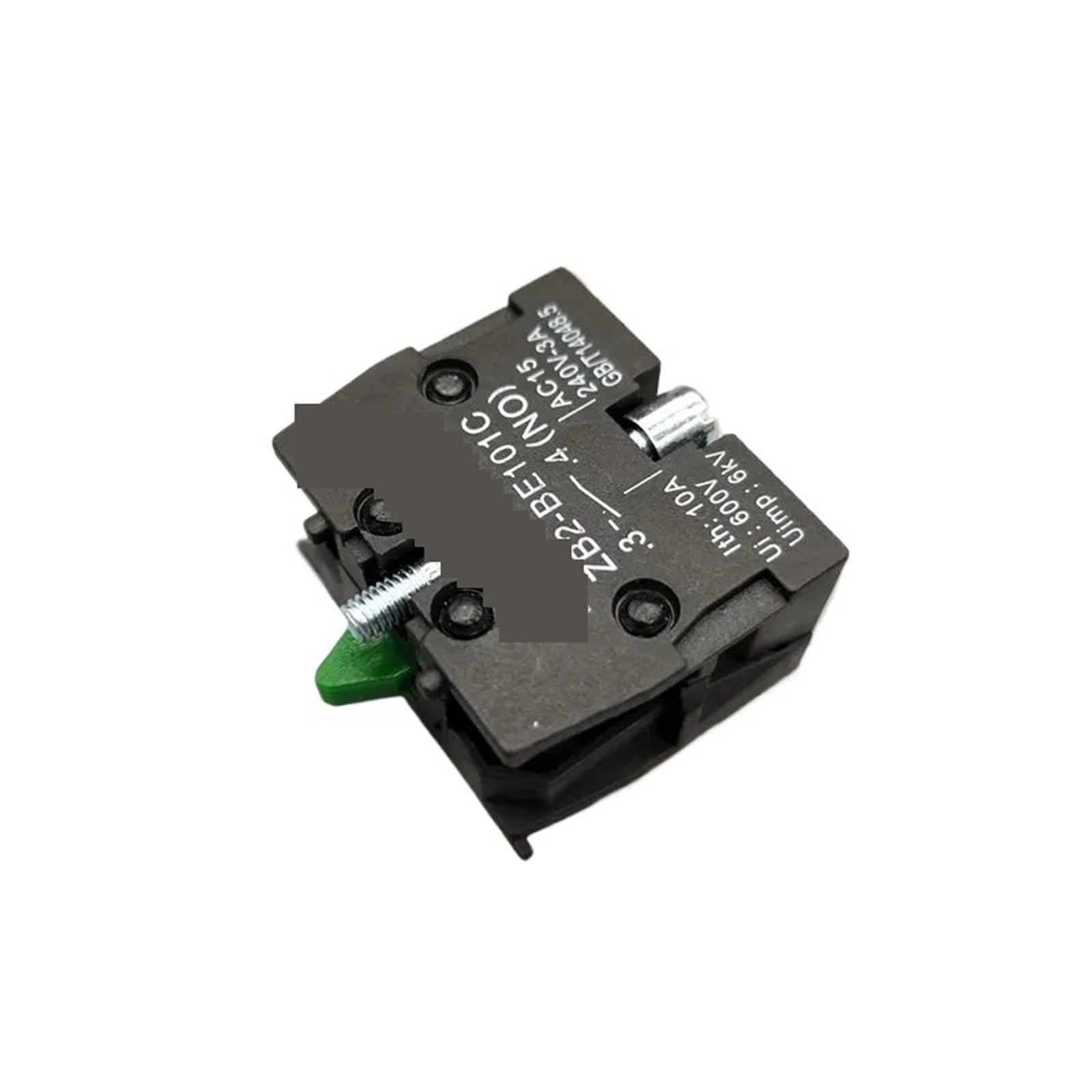 22mm XB2-BG33/XB2-BG21 3 posiciones/2 posiciones interruptor de botón de selección de llave NO/NC interruptores de perilla de Metal interruptores giratorios(XB2-BG33)