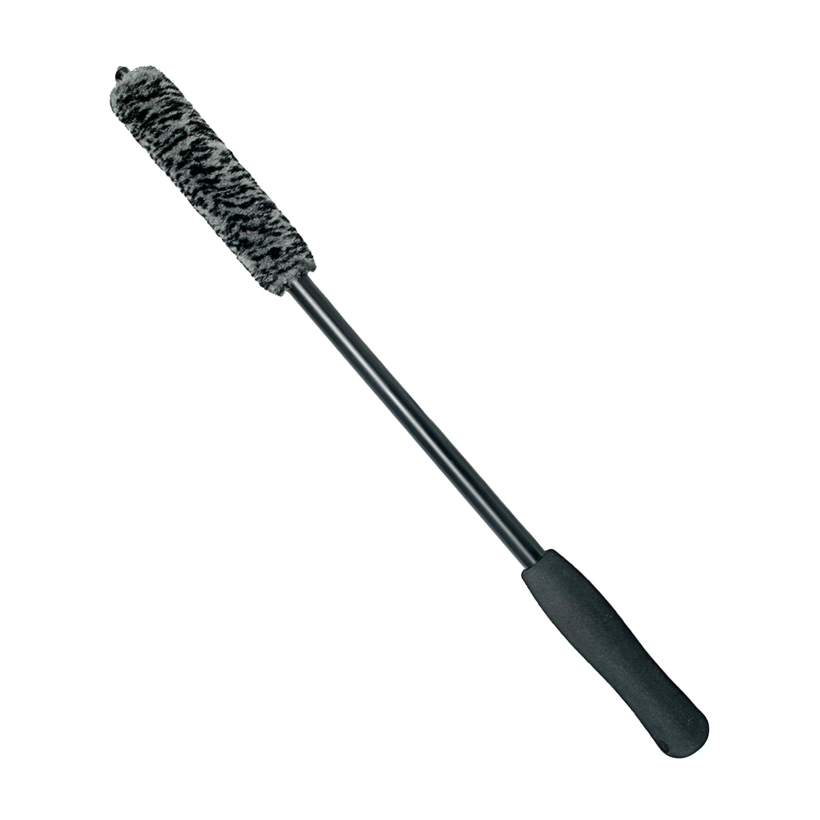 Wheel Cleaning Brushes for Rims, Tire Cleaning Brush, Tire Brush Brush with Long, Thin Stem for Cleaning Wheel Crevices, Engine Exhaust, Fenders, Black Small Rim Cleaning Brush