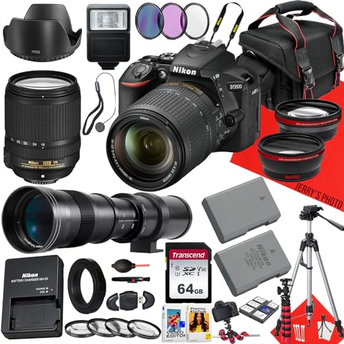 Nikon D5600 cámara DSLR con lente AF-S DX 18-140mm miniatura 1