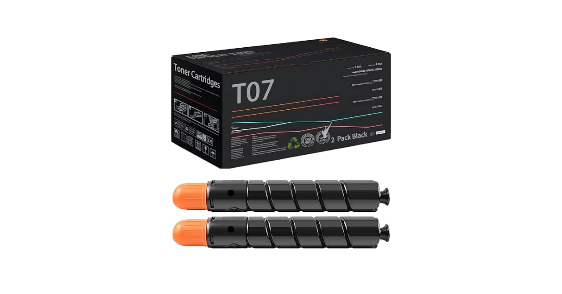 Canon  キヤノン　トナー　C165/C170/C265/C270 T07 Toner T07 CMYK for Canon C165 C170 C265 C270 - AliExpress