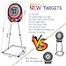 Shooting Target for Nerf w/Toy Guns and Foam Darts, Upgrade Digital Shooting Game with Touch Screen Practice Target, Electronic Scoring Targets for Nerf Gun for Kids Aged 5 -13 Boys, Girls