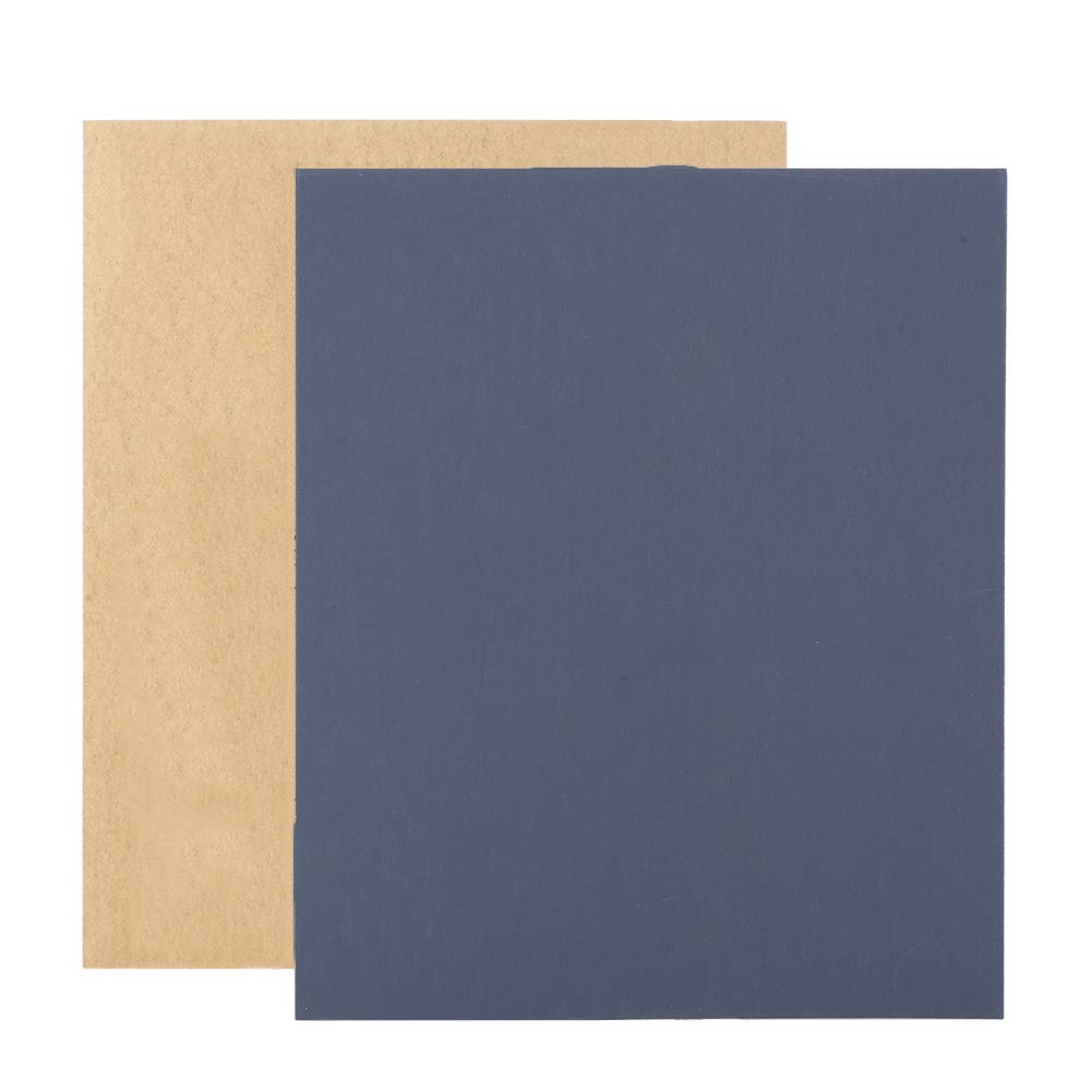 Carta vetrata abrasiva premium da 100 pezzi P1500 GRIT Dissipazione rapida Decisione della carta vetrata in carburo di silicio doppio uso