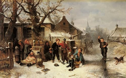 Cuadro en Lienzo Johan Mari Ten Kate Impresión Fina de Arte Histórico para Paredes de Despachos