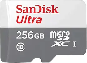 Cart�o de Mem�ria MicroSDXC 256GB Sandisk Ultra Classe 10 100MB/s